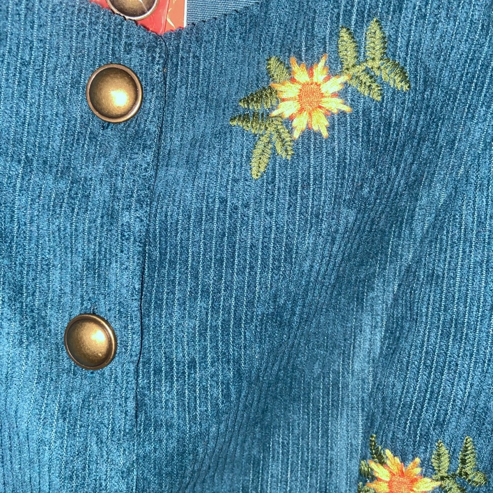 Cider corduroy cropped top - Picture 3 of 4
